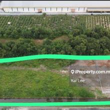 Beside main road 2.8 acres argiculture land Telok Gong Klang rent