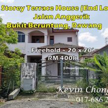 2 Storey End Lot For Sale
