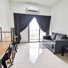Partly furnished 