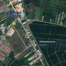 Development land facing main road of Jalan Bagan Serai to Parit Buntar