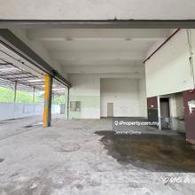 Limited Bukit jelutong 3sty semi d factory corner freehold below marke
