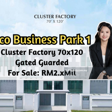 Eco Business Park 1, Cluster Factory 70x120, Gated Guarded