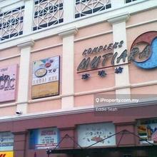 Mutiara Complex retail shop for rent 
