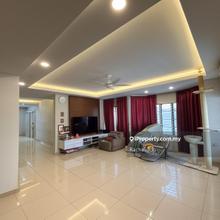 Usj11 2-storey endlot kitchen extended & renovated for sale