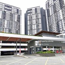 Furnished unit with balcony
