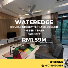 The Wateredge Residence, Senibong Cove 2 storey corner house