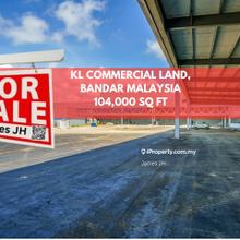 KL Prime Commercial Land for sale