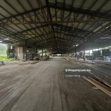 Kota Tinggi Detached Factory & 10 acres Land For Rent 
