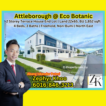 Attleborough @ Eco Botanic 2 Storey Terrace House For Sale