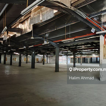 For rent factory warehouse cheras jaya balakong beside road got cf
