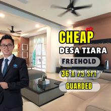 C H E A P 3 Storey Semi-D at Desa Tiara in Happy Garden