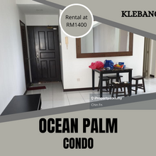 Fully Furnish Swimming Pool 24hr Security Ocean Palm Condo Klebang