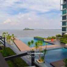 Fully furnished, low floor with sea view, Pg Bridge view & pool view!
