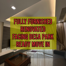 Fully Furnished / Renovated / Facing Desa Park / Ready Move In