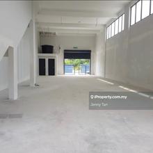 Double Storey End Lot Link Factory, Telok Panglima Garang