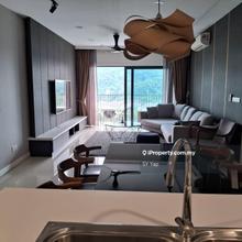 Furnished Id design. Enjoy stunning views from the private balcony