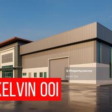 Detached Factory or 2 Adjoining Semi D Factory at Simpang Ampat Tasek 