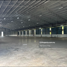 Cheap Rent Rm1.50psf!! 2.6acre Ccc 800amp Factory Telok Panglima Klang