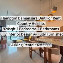 Fully Interior design , Country Heights Fully furnished unit for rent!