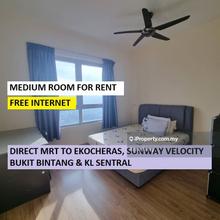 Fully Furnished Medium Room For Rent