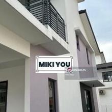 Robin @ bandar rimbayu, 2 storey house for rent - End lot & Brand new