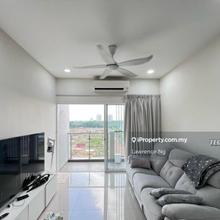 Fully Furnished For Rent Renovated 4r3b Amverton Green Condo Shah Alam
