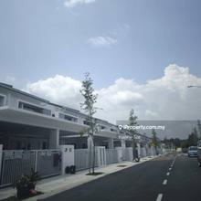 Facing main road terrace house for Sale