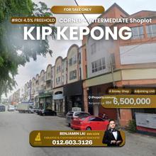 Kepong Kip 4sty Adjoining Unit for Sale