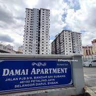 Non Bumilot Damai Apartment Bdnar Sunway Petaling Jaya