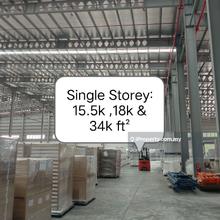 For Rent Warehouse In Kepong, Kuala Lumpur 