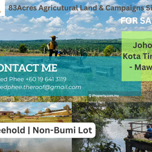 Iskandar puteri, Agriculture Land, Eco Tourism Farm, For sale