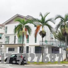 Corner house in gated guarded community