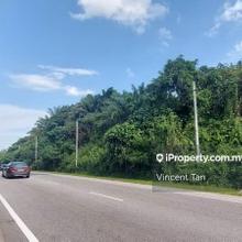 Vacant Industrial Land along the main road access