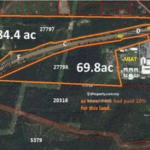 Spacious 154 Acres Agricultural Land Kota Warisan, Sepang