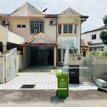 End Lot Spacious Land  Double Storey Taman Melati (Mastika), Setapak