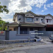 Freehold Double Storey Terrace House (Corner Unit) at Klebang For Sale
