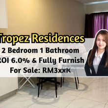 Tropez Residence, Fully Furnished, Gated Guarded, ROI 6.0%, 2 Bedroom