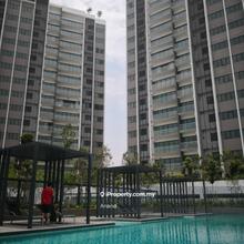 Partially furnished unit at skyvilla at d island residences.