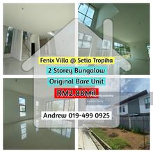 Fenix Villa Setia Tropika Double Storey Bungalow House 62x115 Original