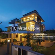 Brand New Semi-D house for Sale @ Saujana Duta seremban 2 heights 
