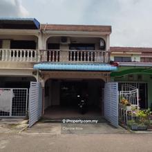 Taman Kluang Barat Double storey Medium cost house for rent Kluang 