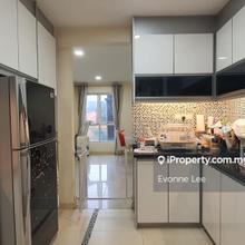 Pool facing spacious 3 bedder