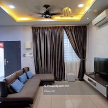 Partial Furnished 3-Stry Link House Villa Seri Setia for Rent 