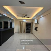 First residence high demand large unit with balcony reno furnished