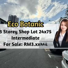 Eco Botanic, 3 Storey Shop Lot 24x75, Intermediate