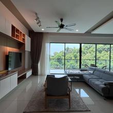 Block B middle floor above level 10 furnished move-in condition
