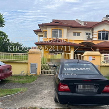 Double storey corner house in bandar senawang,seremban
