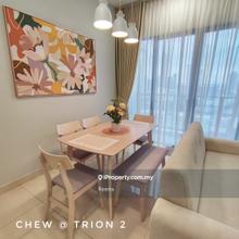 1 Plus 1 Room Trion2@KL, walking distance Chan Sow Lin MRT,near TRX 