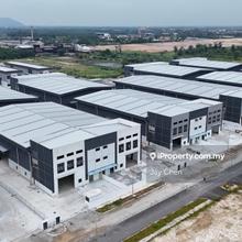 Brand New 2 Storey Semi-D Factory @ Jenjarom For Rent 