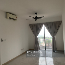 Corner unit partially furnished unit is available for rent now !